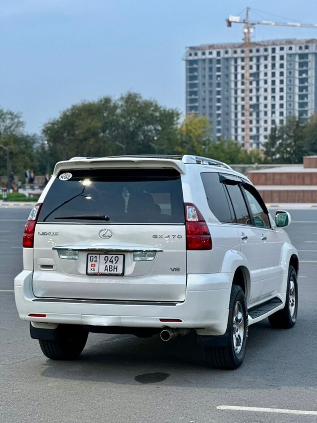Lexus GX: 2008 г., 4.7 л, Автомат, Газ, Внедорожник: фото 7