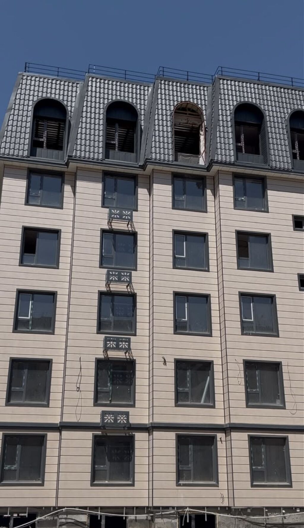 2 комнаты, 68 м², Достук с. Элитка, 4 этаж, ПСО (под самоотделку): фото 5