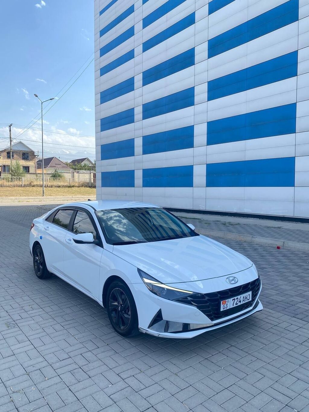 Hyundai Avante: 2021 г., 1.6 л, Вариатор, Гибрид, Седан: фото 2