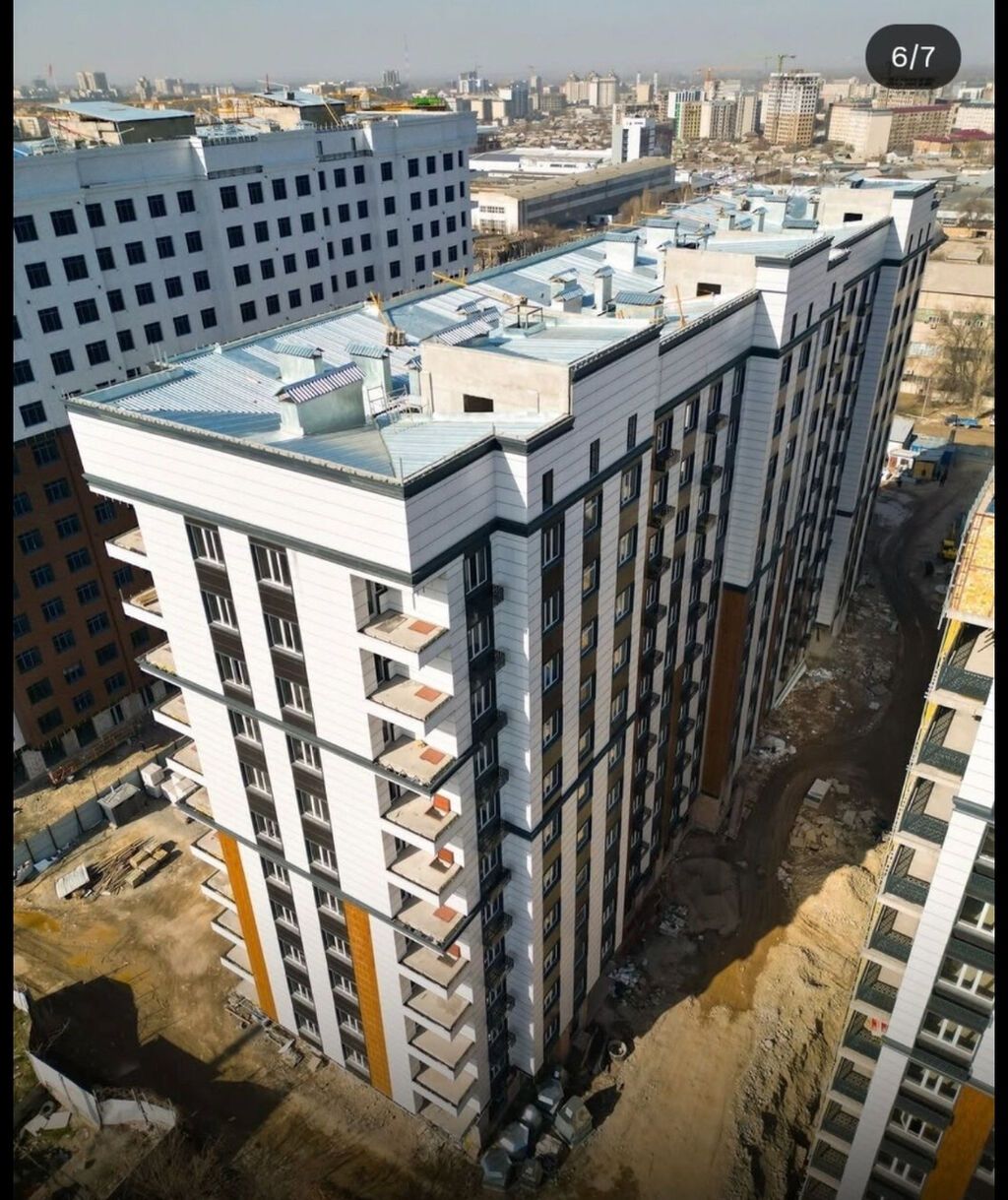 1 комната, 46 м², Элитка, 12 этаж, ПСО (под самоотделку) — фото 3