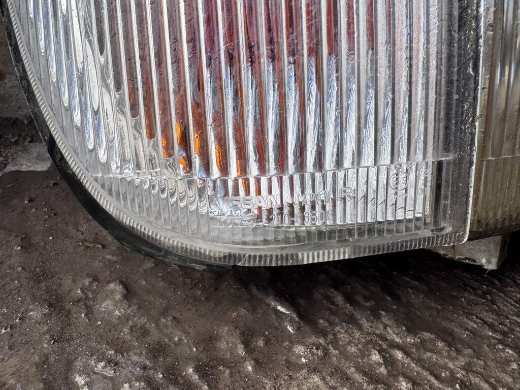 Передняя правая фара Nissan 2003 г., Б/у, Оригинал, Япония: фото 4