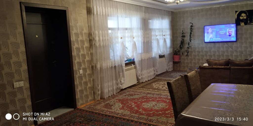 5 otaqlı, 100 kv. m, Kredit yoxdur, Orta təmir
