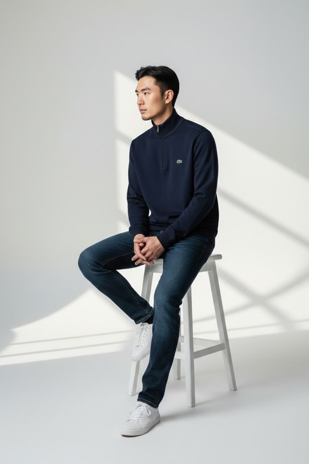 Мужской свитер, M, L, XL, Lacoste, Новый, цвет - Черный, Самовывоз, Платная доставка: фото 4