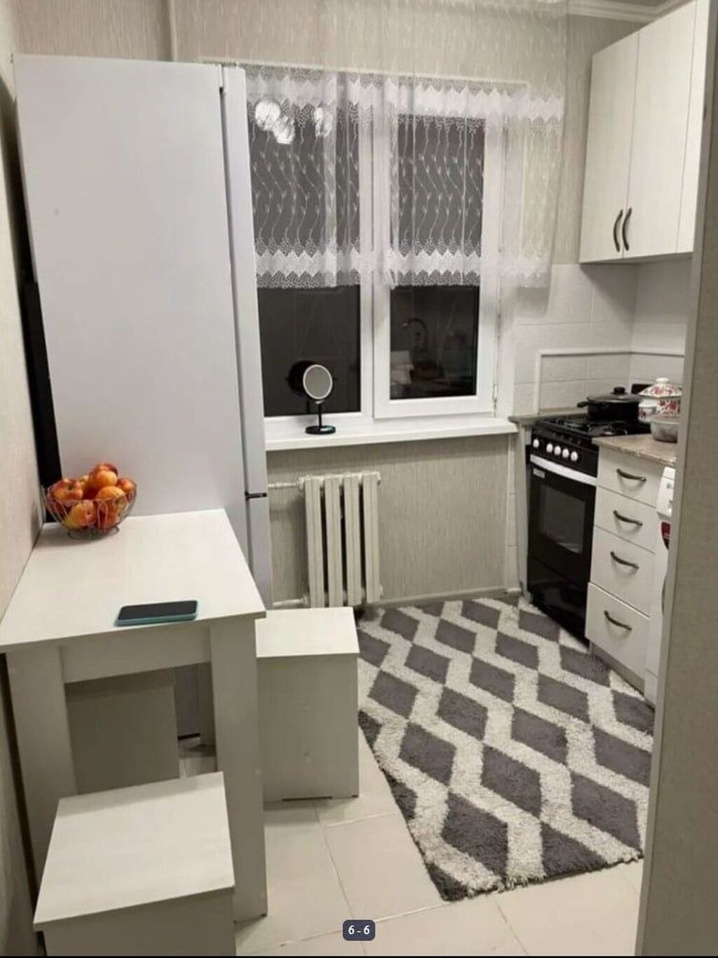 2 комнаты, 47 м², 7 мкр 104 серия, 1 этаж, Евроремонт: фото 5