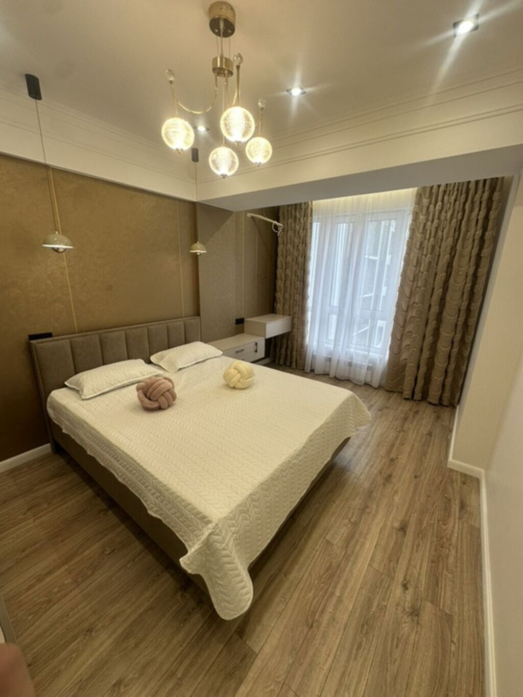 2 комнаты, 66 м², Таш-Рабат ТРЦ Элитка, 13 этаж, Дизайнерский ремонт: фото 8