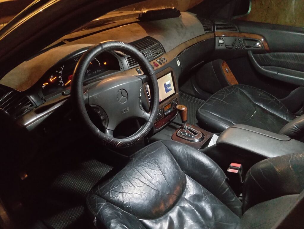 Mercedes-Benz S-Class: 2000 г., 3.2 л, Автомат, Бензин, Седан: фото 4