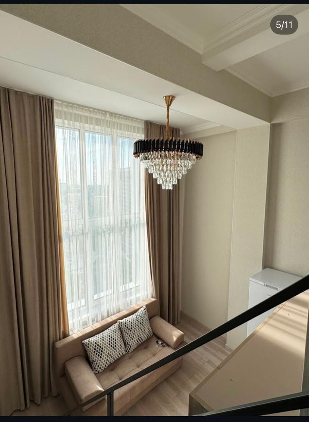 1 комната, 29 м², Аламедин-1 мкр Элитка, 1 этаж, Евроремонт: фото 4
