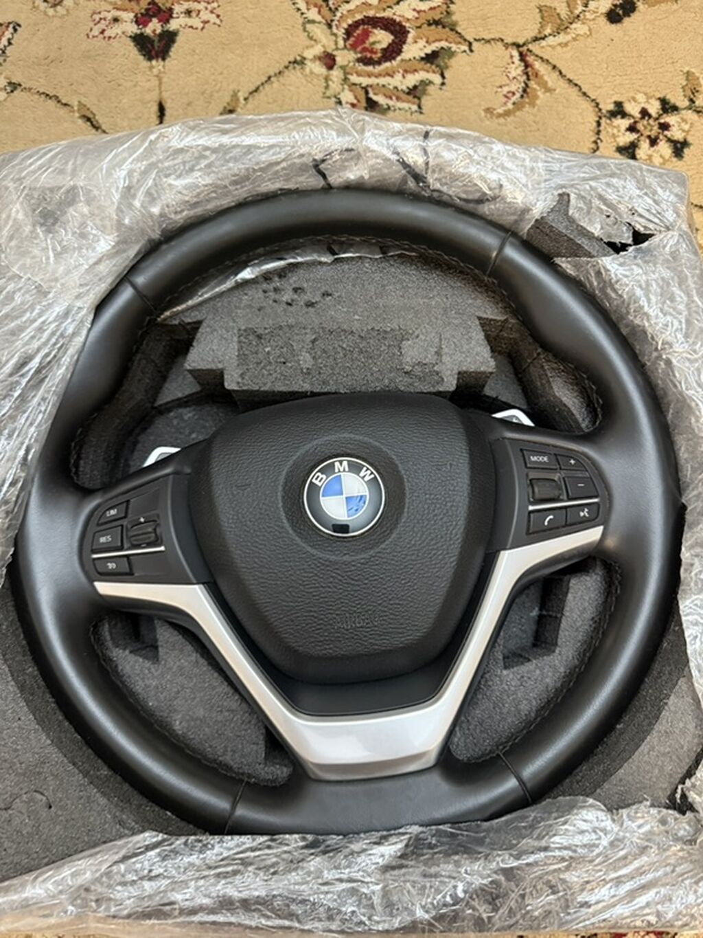 Руль BMW 2018 г., Б/у, Оригинал, Германия: фото 2
