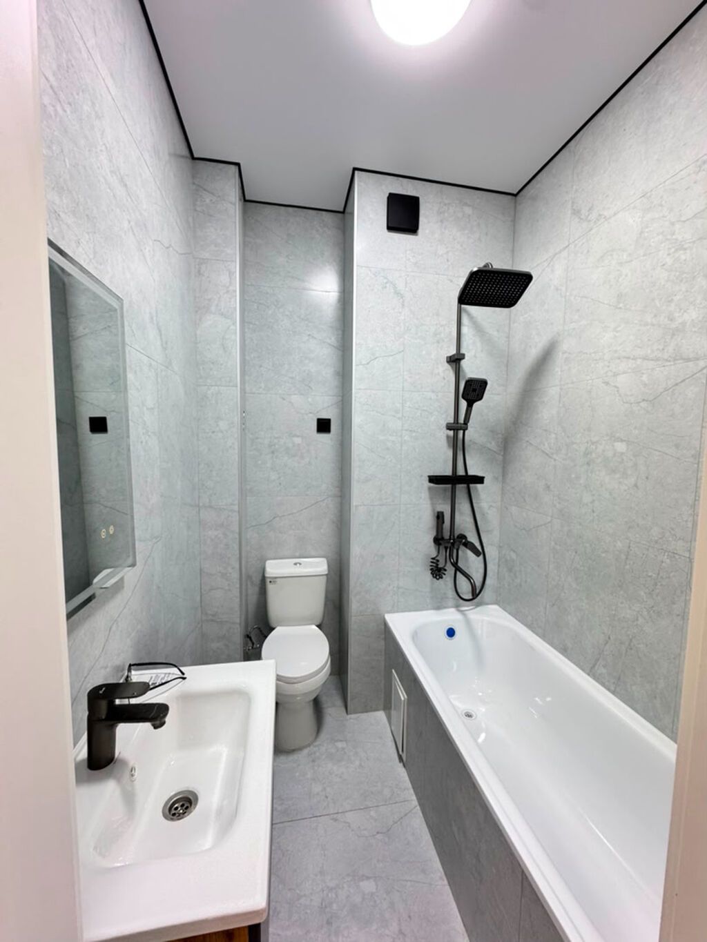 1 комната, 40 м², Аламедин-1 мкр 6 этаж, Свежий ремонт: фото 4