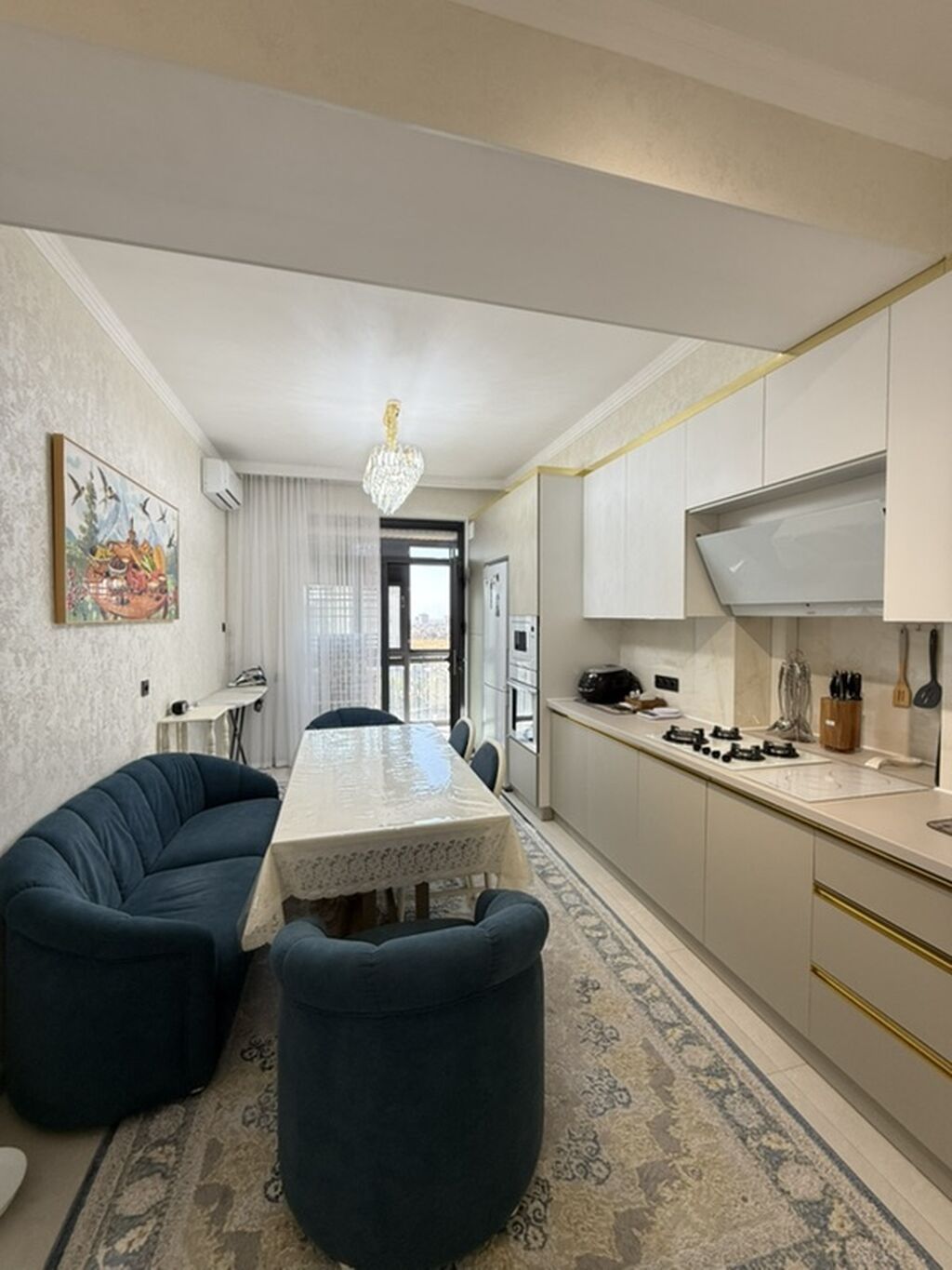 3 комнаты, 105 м², Элитка, 9 этаж, Евроремонт: фото 6
