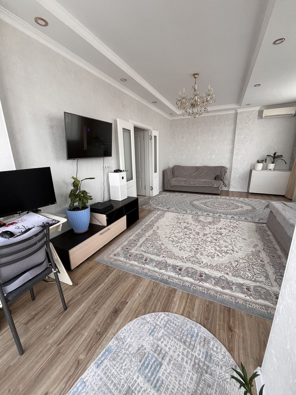 2 комнаты, 66 м², Тунгуч мкр Элитка, 5 этаж, Свежий ремонт: фото 7