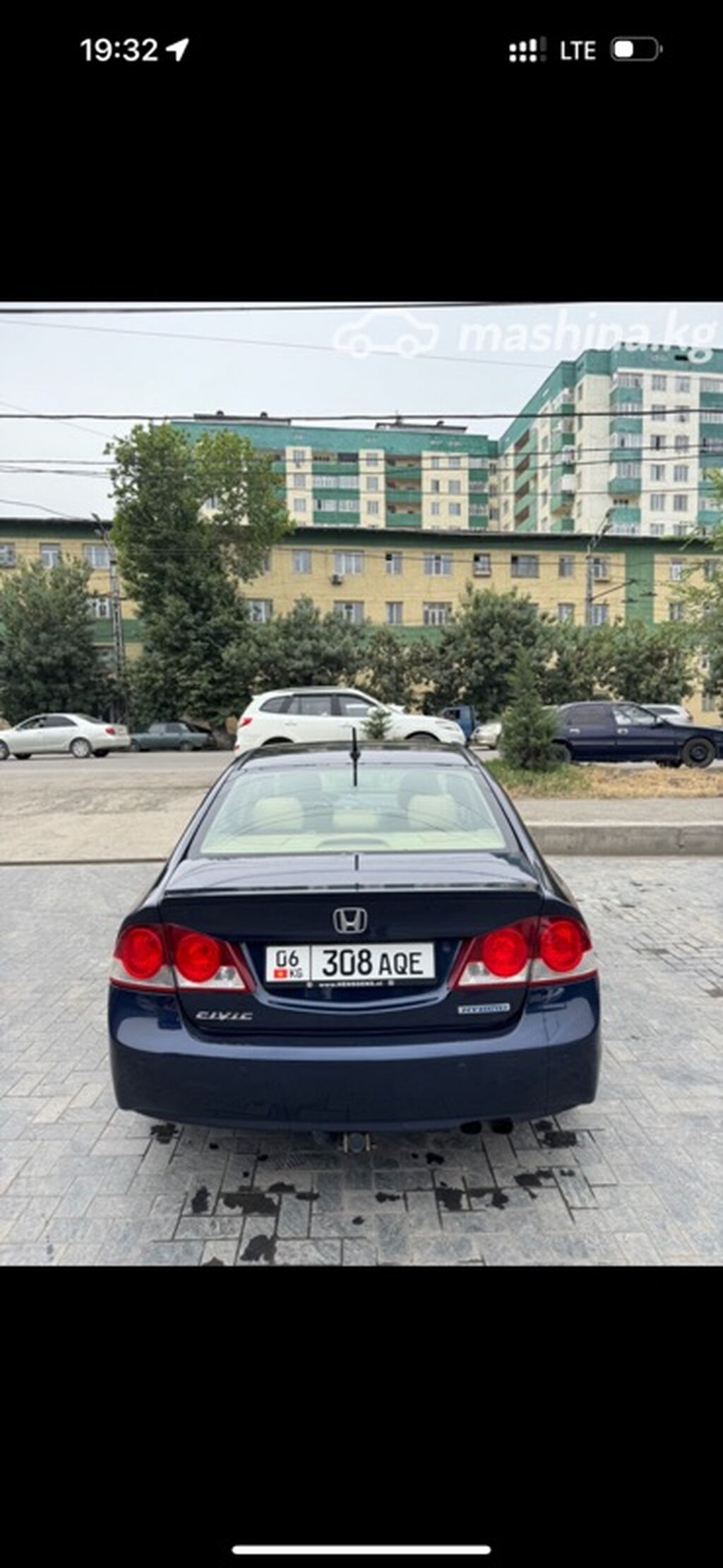 Honda Civic: 2008 г., 1.3 л, Автомат, Гибрид, Седан: фото 6