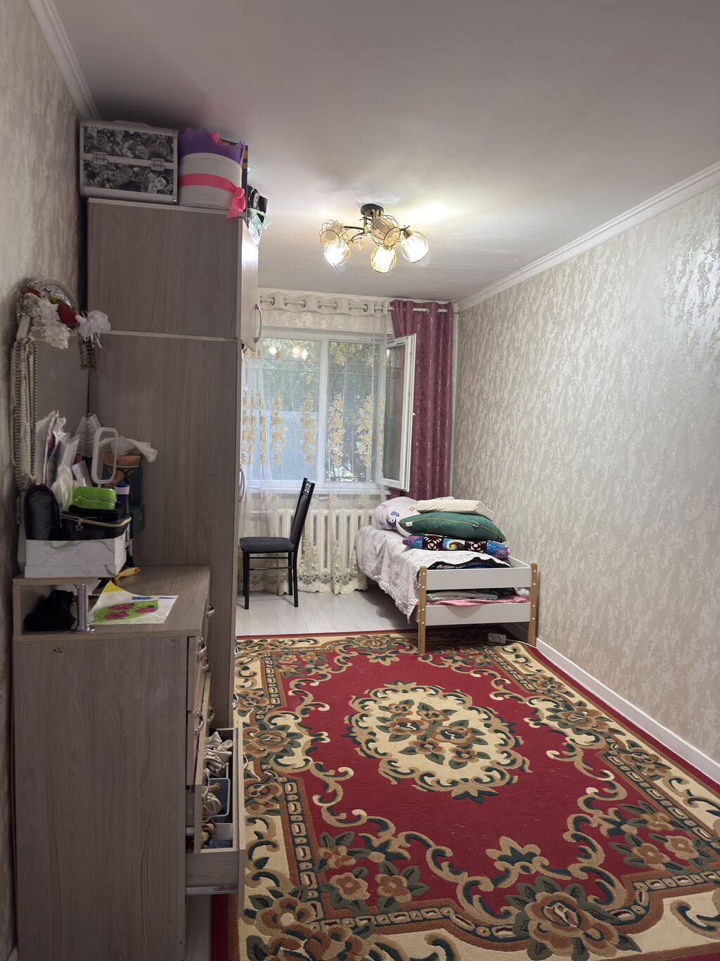 3 комнаты, 58 м², 6 мкр 104 серия, 1 этаж, Косметический ремонт: фото 4