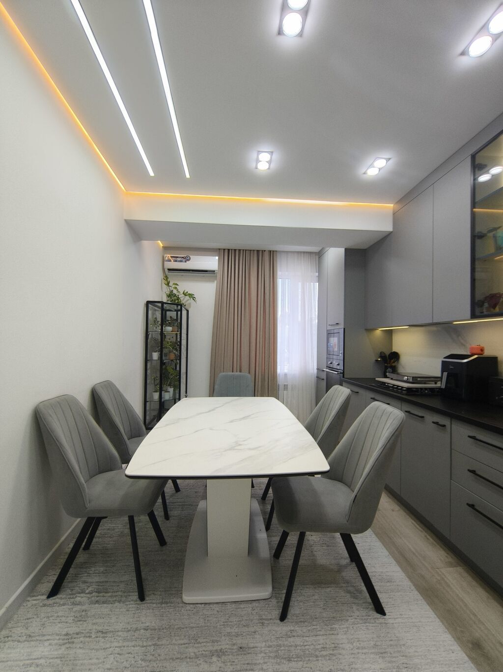 4 комнаты, 102 м², Ата-Тюрк парк Элитка, 3 этаж, Дизайнерский ремонт: фото 2