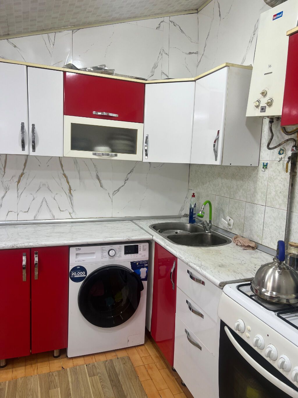 3 otaqlı, Yeni tikili, 93 kv. m