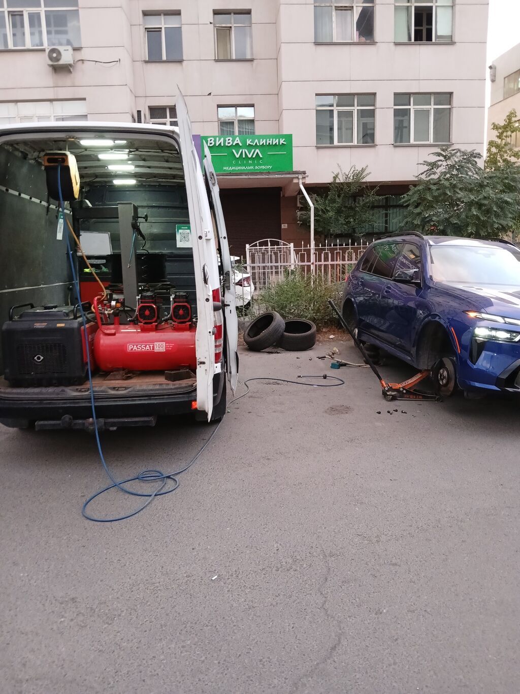 Выездной шиномонтаж — это удобный сервис, позволяющий провести замену: фото 1