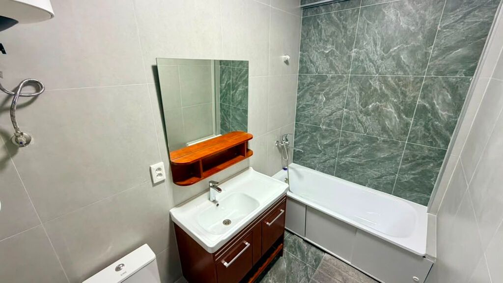 2 комнаты, 51 м², Таш-Рабат ТРЦ Элитка, 13 этаж, Свежий ремонт: фото 8