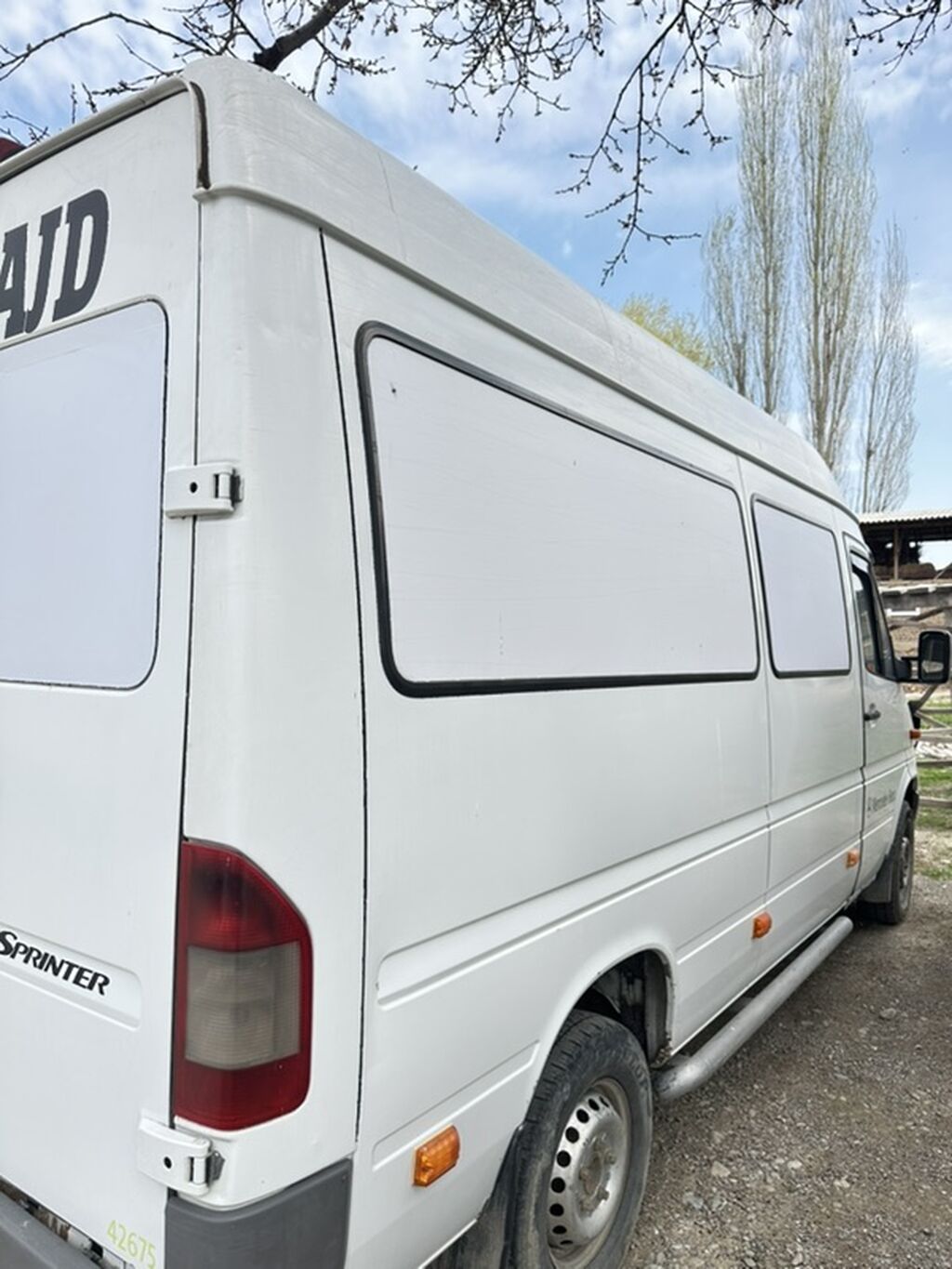 Mercedes-Benz Спринтер: 2004 г., 2.2 л, Механика, Дизель, Бус: фото 4
