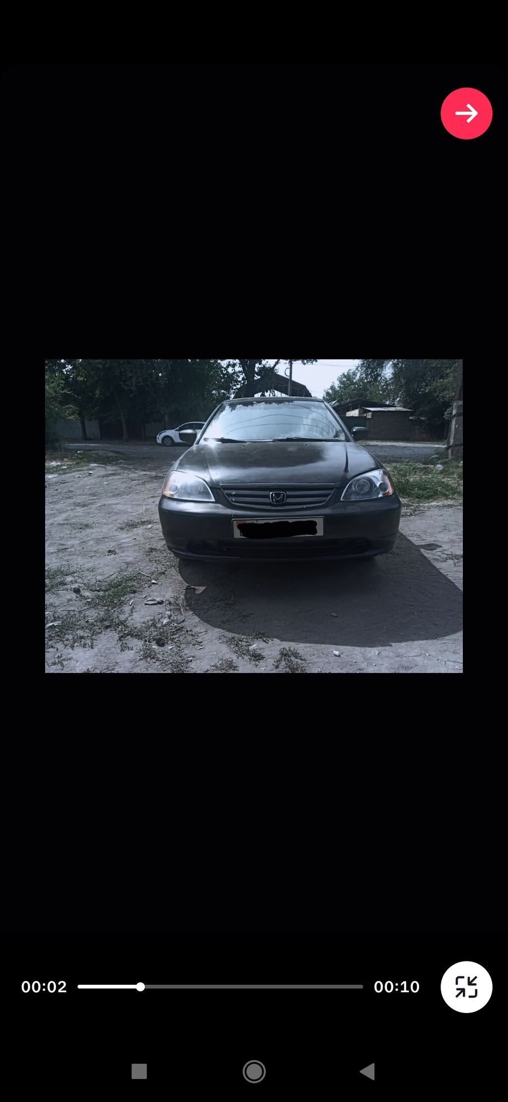 Honda Civic: 2001 г., 1.7 л, Автомат, Бензин, Седан: фото 4