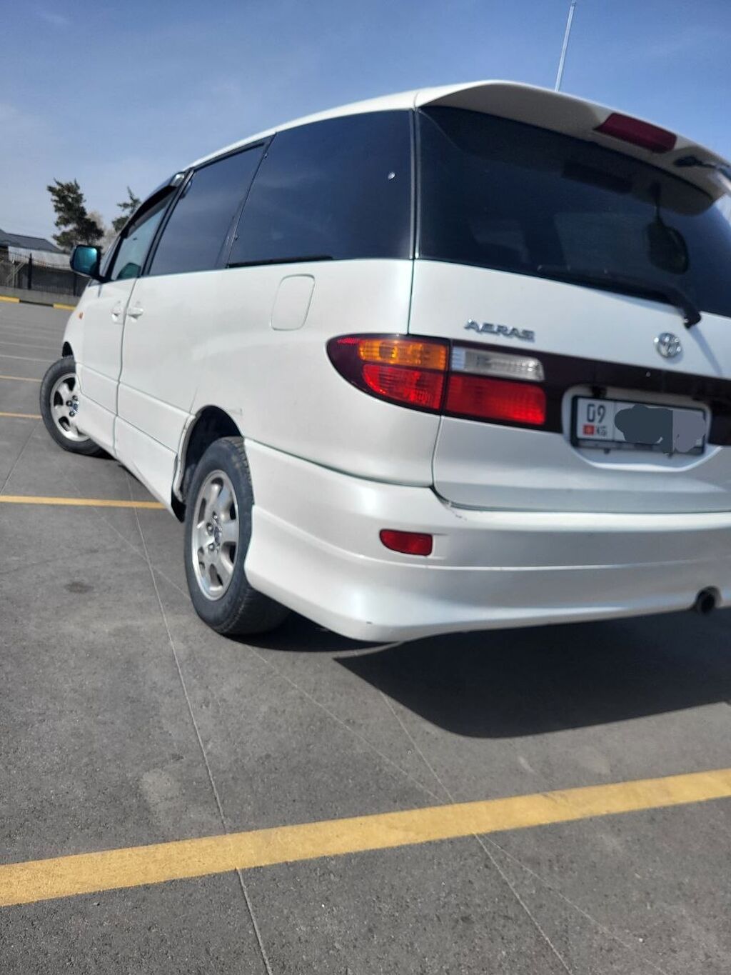 Toyota Estima: 2002 г., 2.4 л, Автомат, Бензин, Минивэн: фото 4