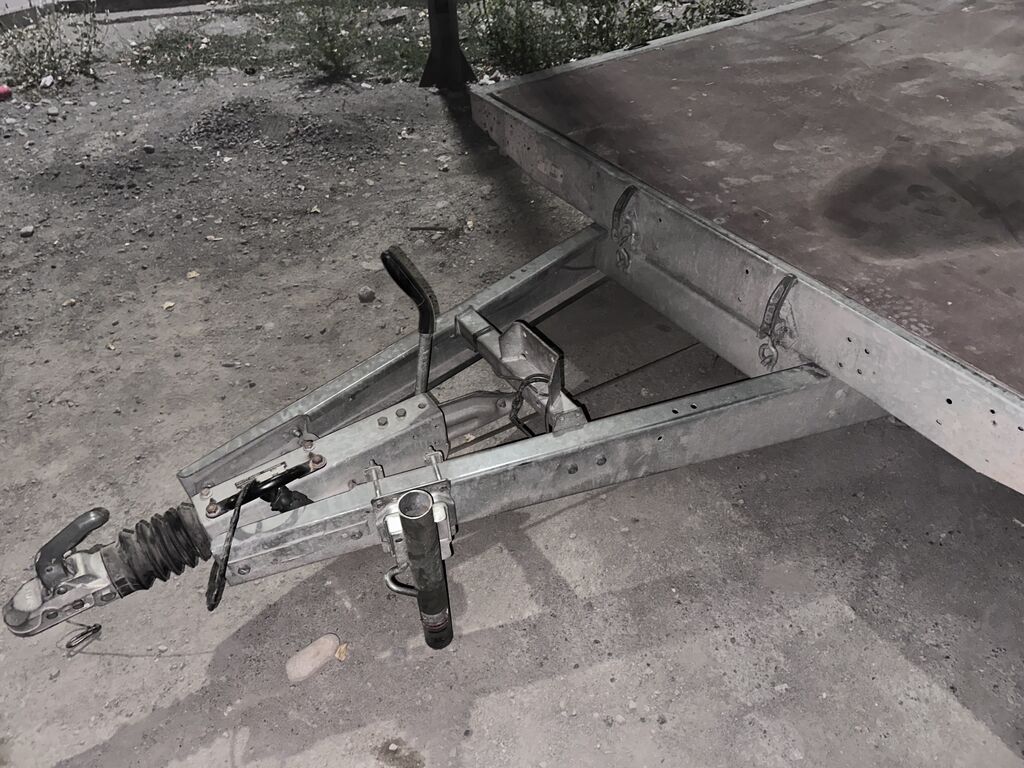 Прицеп, Special trailer, Сar carrier trailer, 4 т, Б/у: фото 8