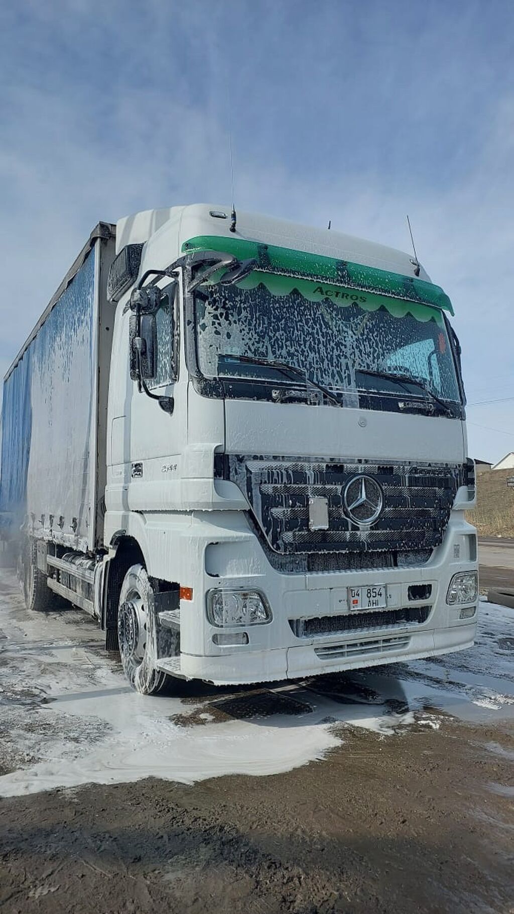 Мерседес Актрос МП 2 жылы 2009 тандем 120 куб автомат каропка полный: фото 5