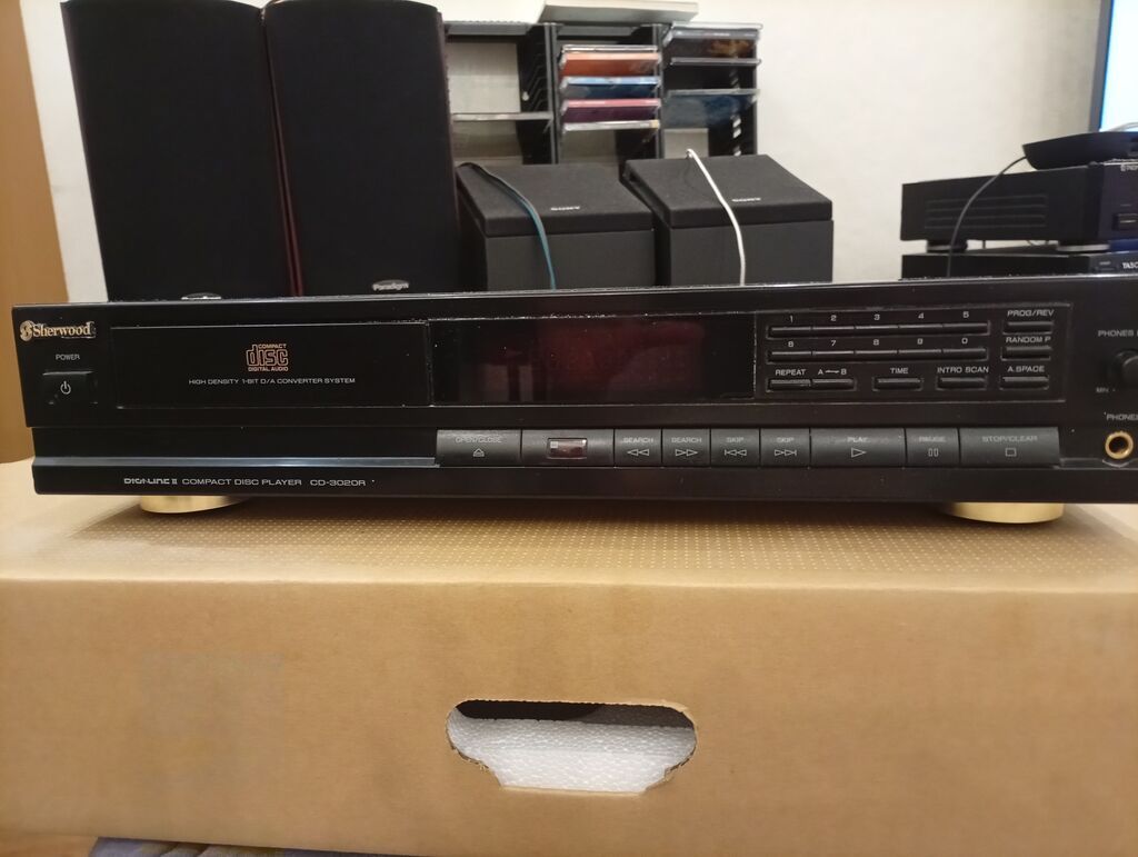 CD-проигрыватель Sherwood CD-3020R - Формат: Compact Disc (CDDA) -: фото 2