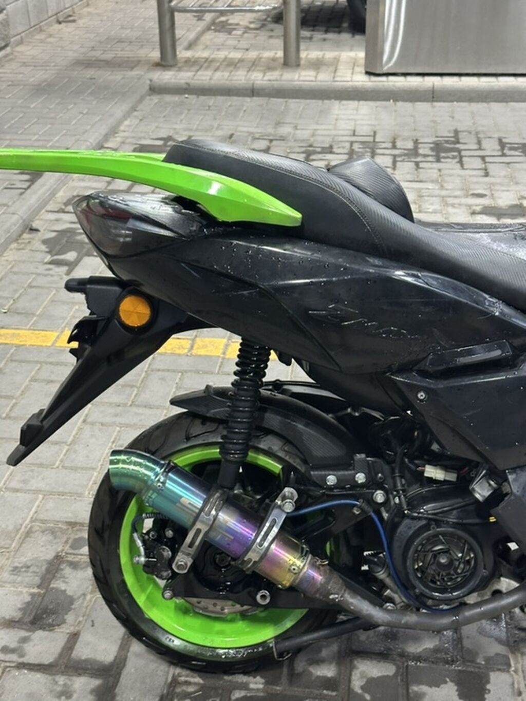 Макси-скутер 200 куб. см, Бензин, Б/у: фото 3