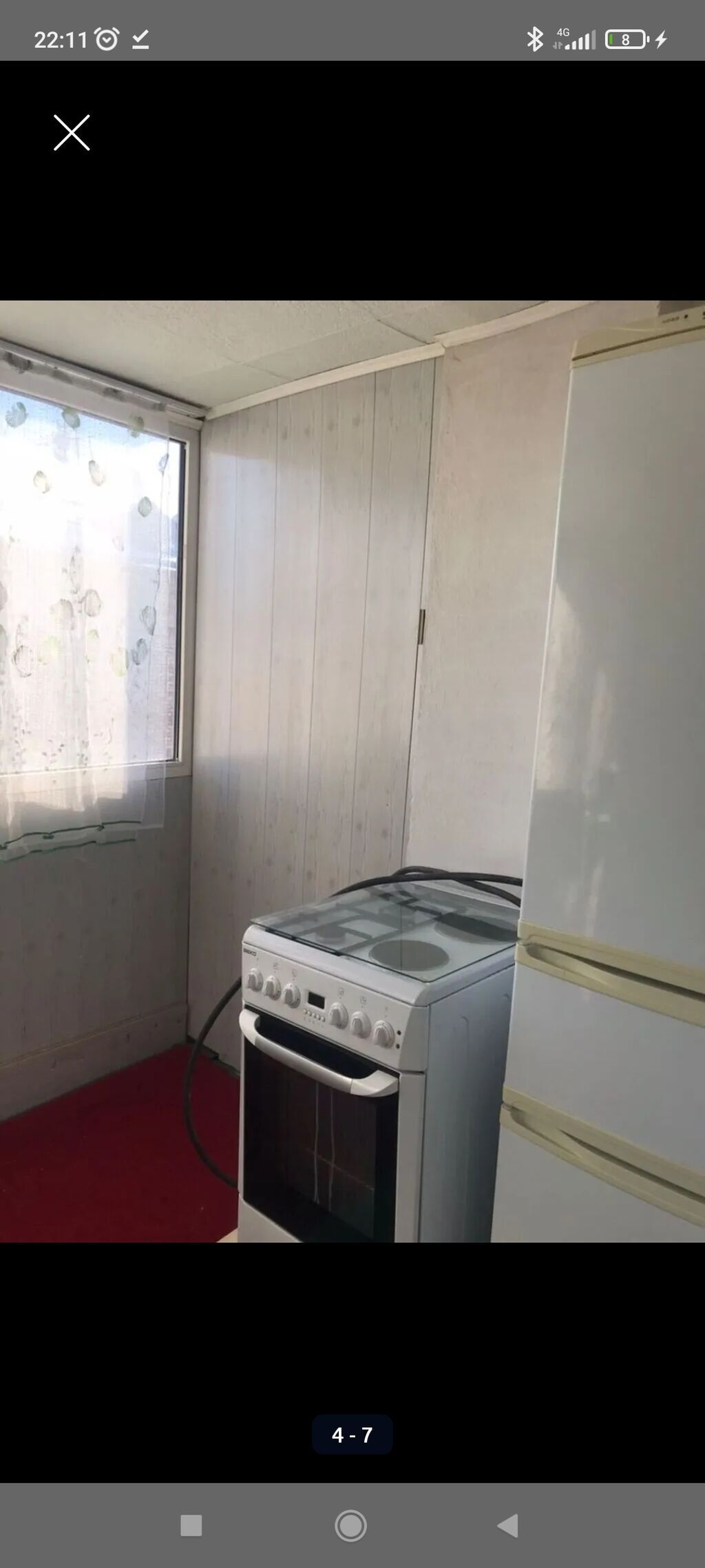 2 комнаты, 52 м², 105 серия, 5 этаж, Косметический ремонт: фото 4