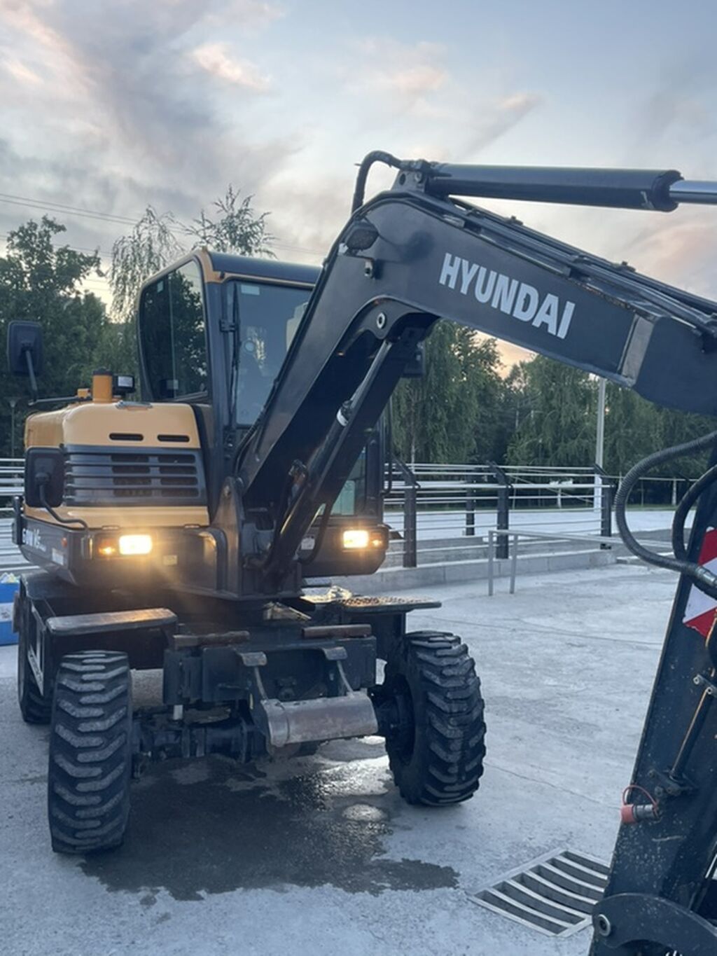 Экскаватор, Hyundai, 2022 г., Колесный: фото 6
