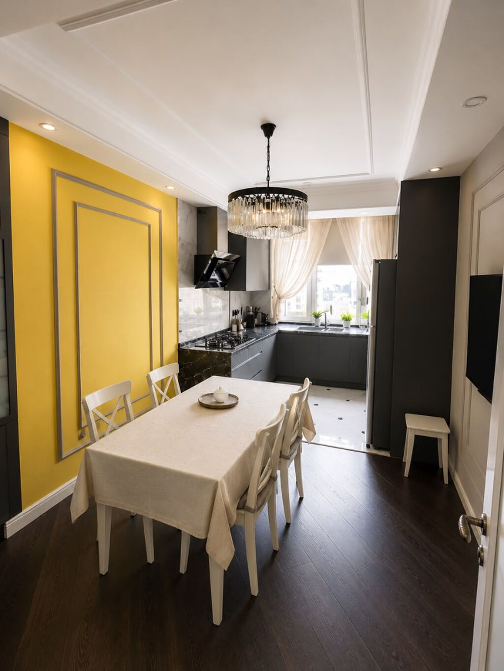 4 комнаты, 150 м², Ала-Арча ТРЦ Элитка, 7 этаж, Дизайнерский ремонт: фото 7