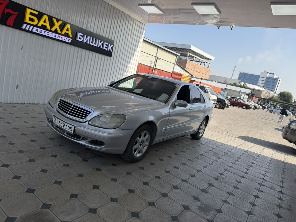 Mercedes-Benz S-Class: 2000 г., 5 л, Автомат, Бензин, Седан: фото 7