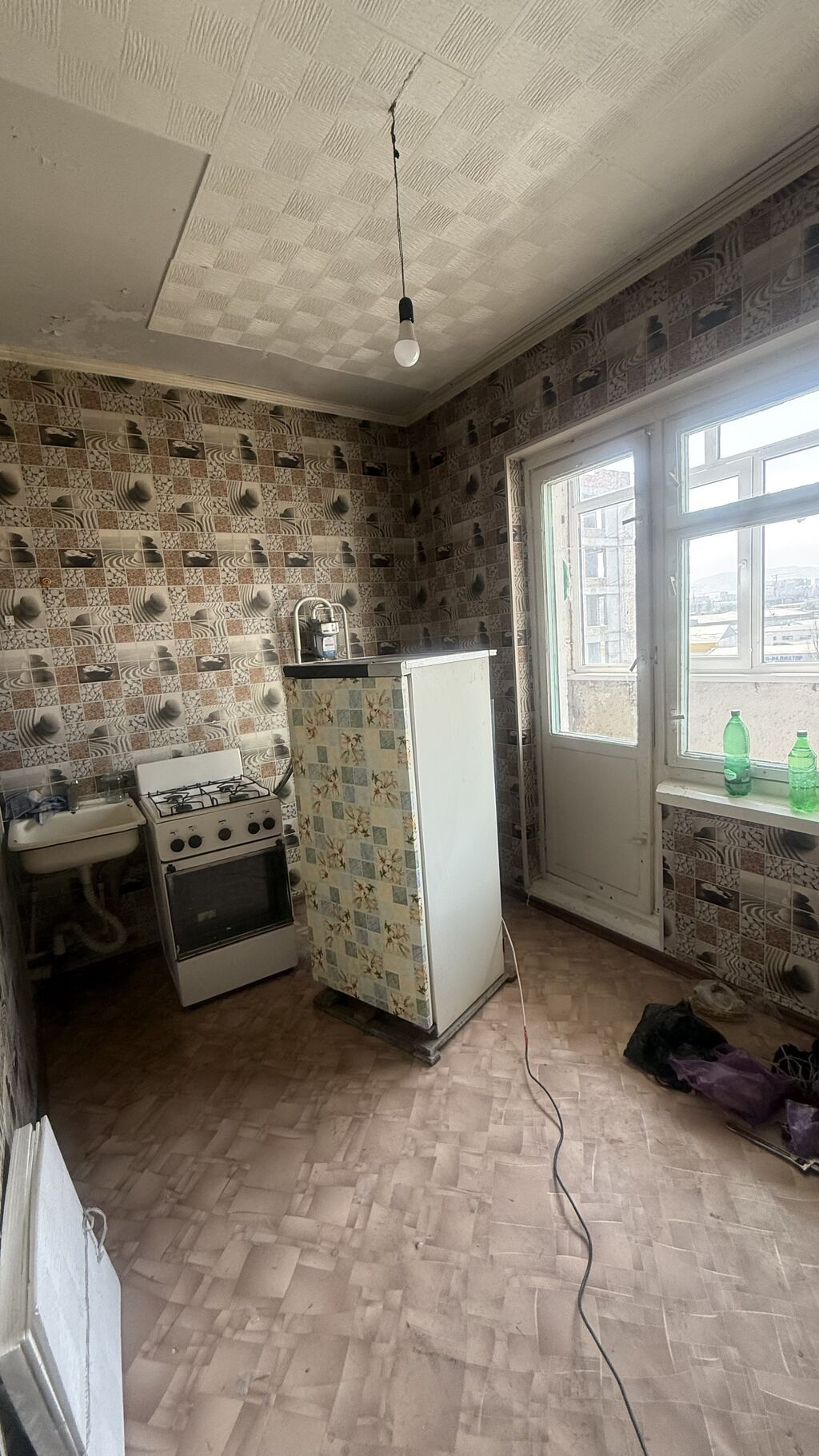 1 комната, 35 м², Центральная мечеть 106 серия улучшенная, 9 этаж, Старый ремонт: фото 5