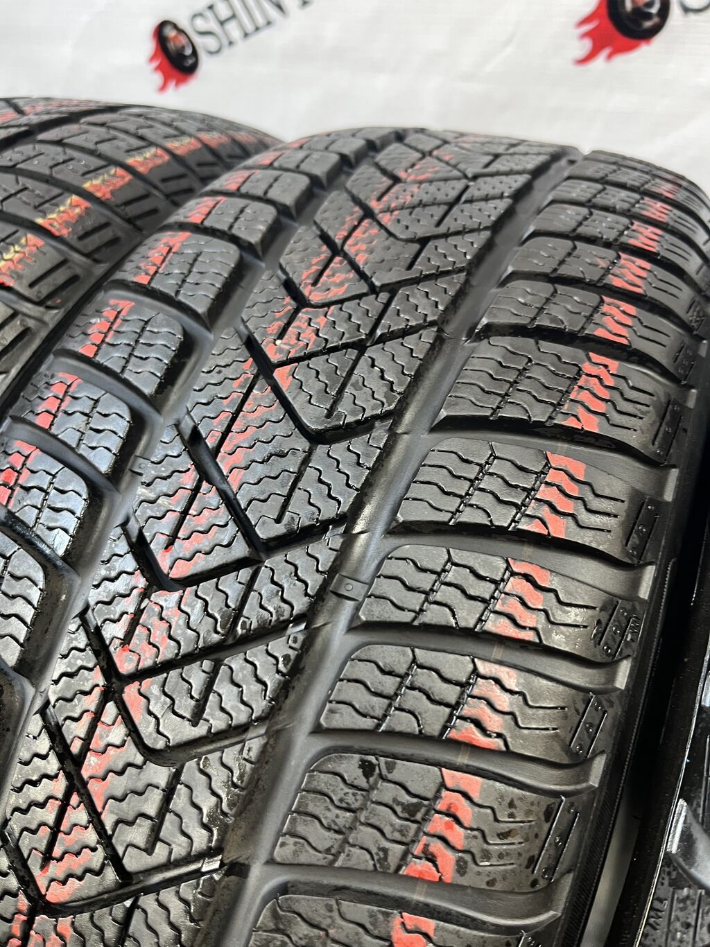 Шины 225 / 50 / R 17, Зима, Б/у, Комплект, Легковые, Pirelli: фото 5