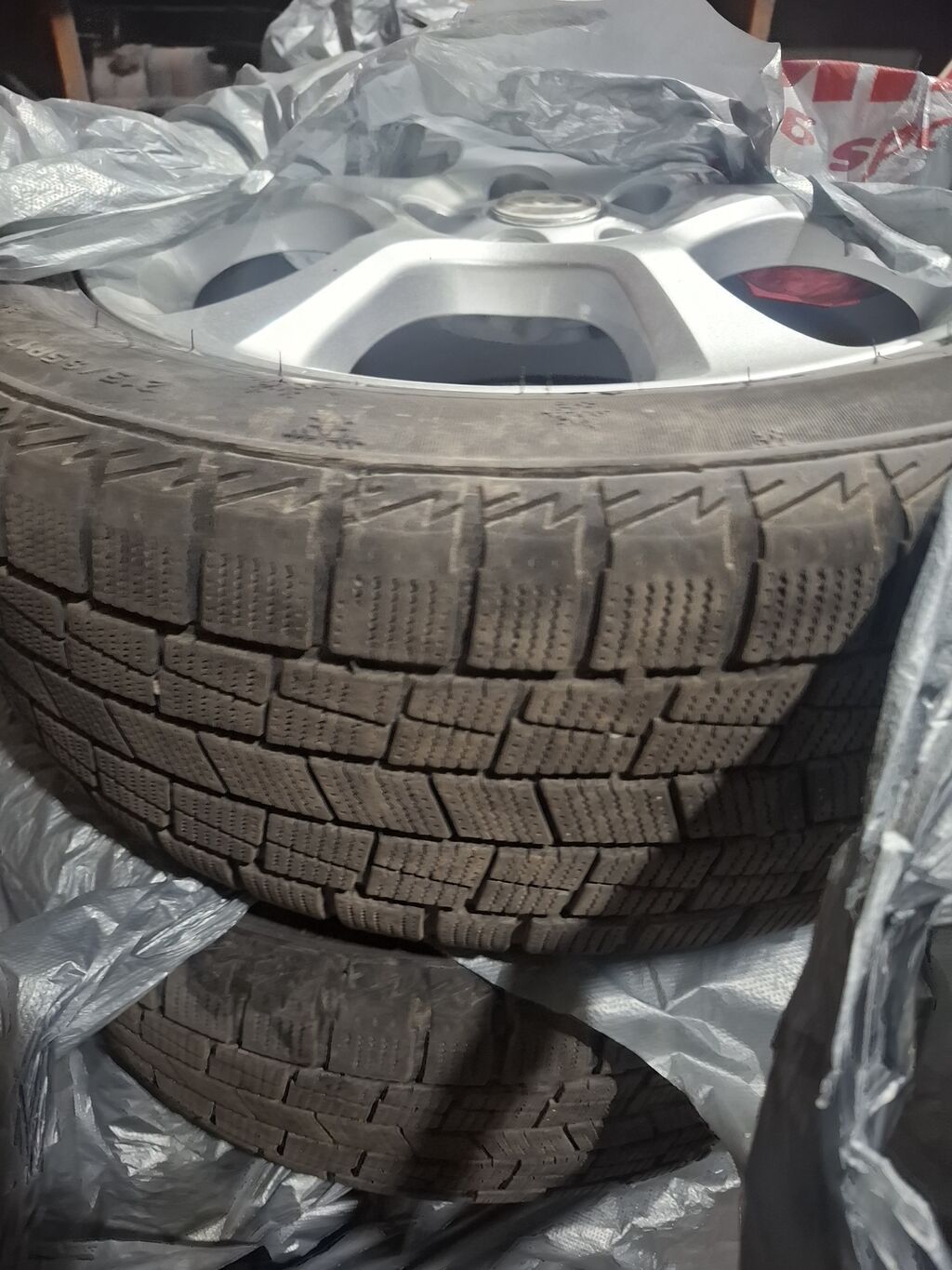 Колеса в сборе 215 / 55 / R 17, Зима, Б/у, Комплект, Легковые, Литые, отверстий - 5: фото 5