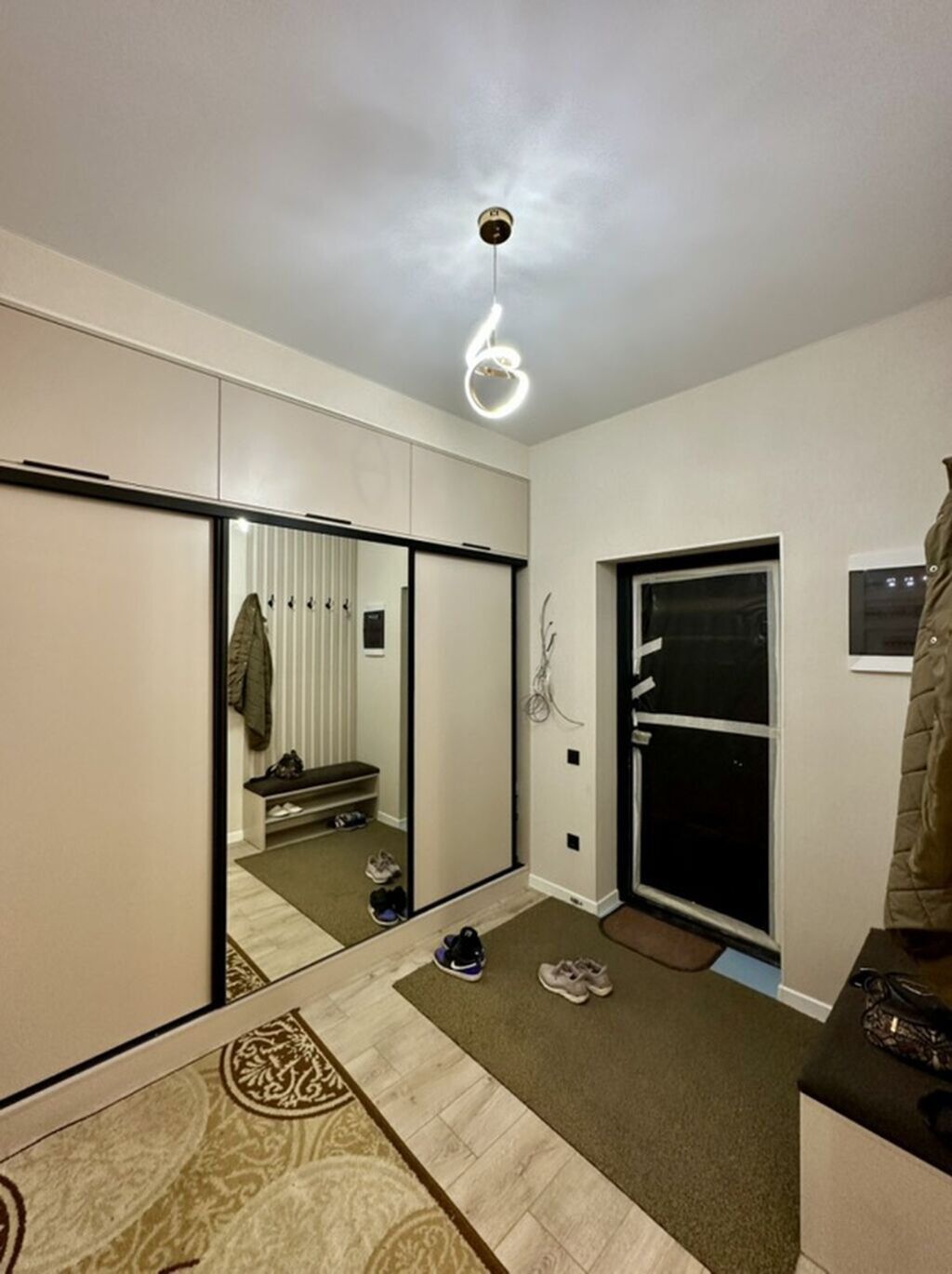 2 комнаты, 84 м², Орто-Сай с. Элитка, 6 этаж, Дизайнерский ремонт: фото 8