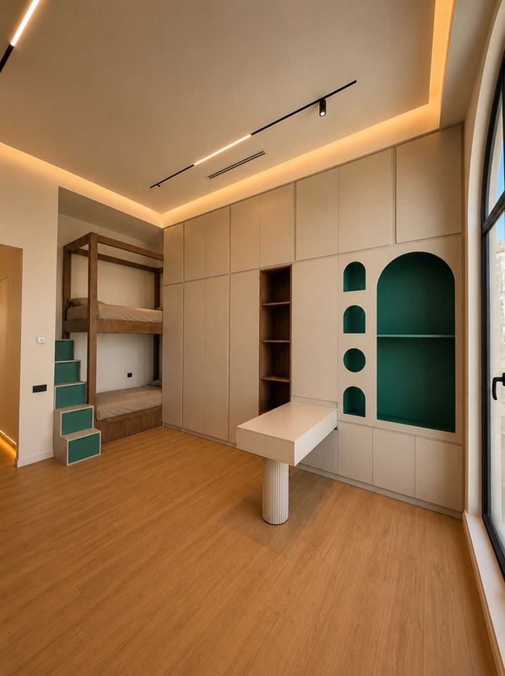 3 комнаты, 140 м², Южная Магистраль Элитка, 14 этаж, Дизайнерский ремонт: фото 6
