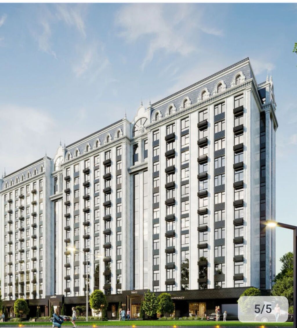3 комнаты, 117 м², Джальская больница Элитка, 2 этаж, ПСО (под самоотделку): фото 3