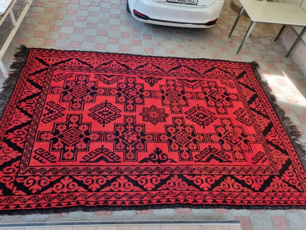 Ковер Б/у, Шерсть, Сделано в Кыргызстане — фото 3