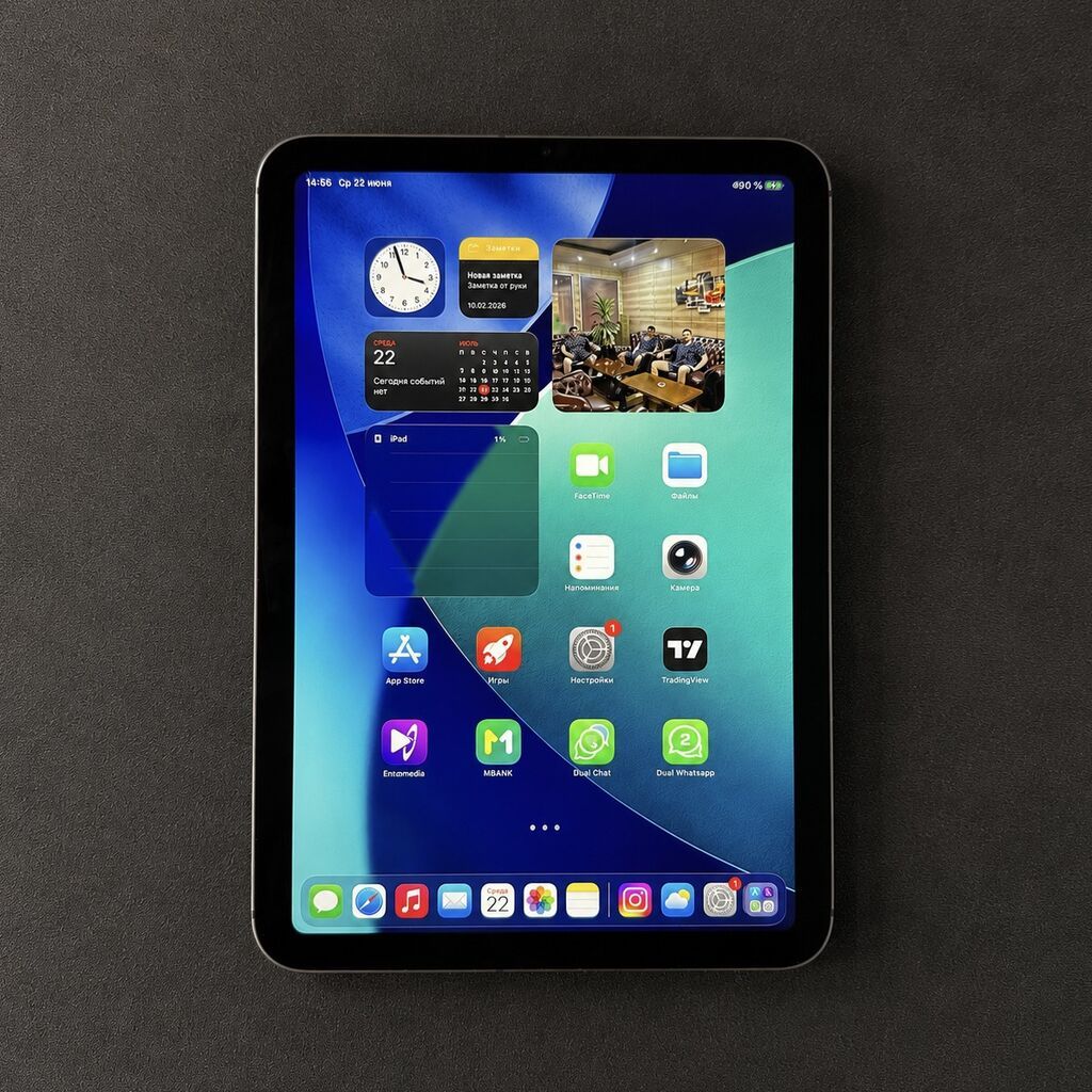 IPad mini 6 / 256GB Wi-Fi + Сим карта 4G iPad в отличном состоянии: фото 2