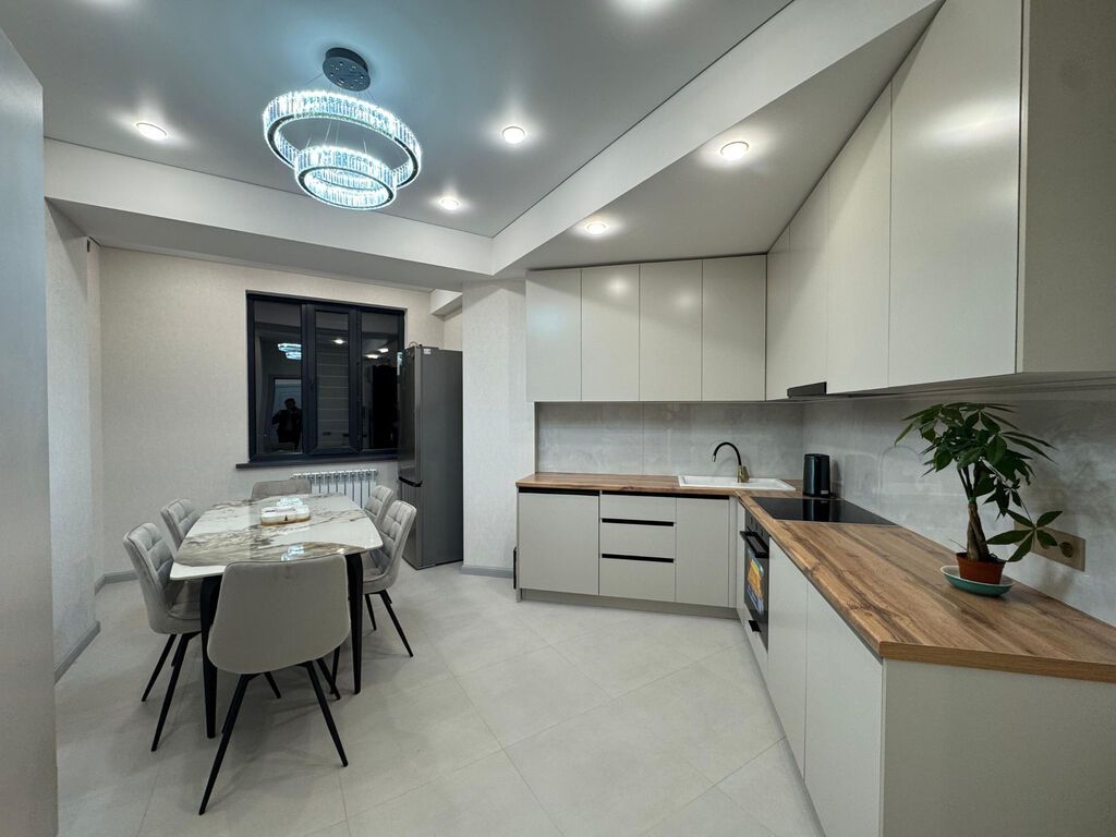 3 комнаты, 93 м², Тунгуч мкр Элитка, 14 этаж, Евроремонт: фото 7