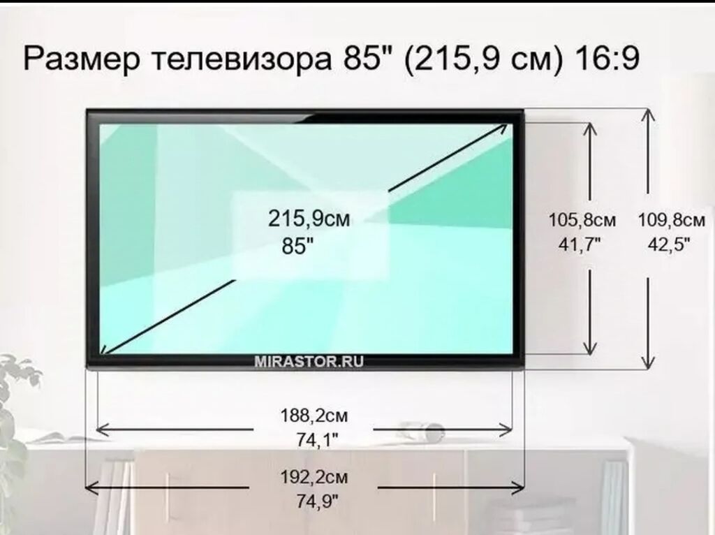 Телевизор Yasin 85QM91 4K QLED Mini LED: фото 3