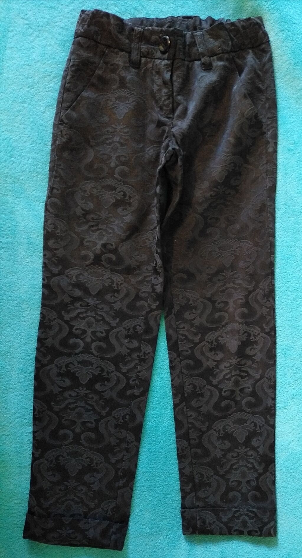 Pantalone: Benetton pantalone satenske za devojčice Veličina 6-7god 120 cm Imaju