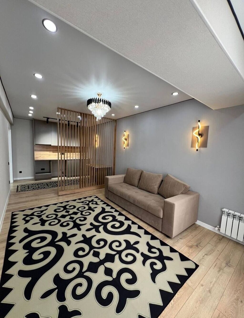 2 комнаты, 47 м², Элитка, 5 этаж, Дизайнерский ремонт — фото 3