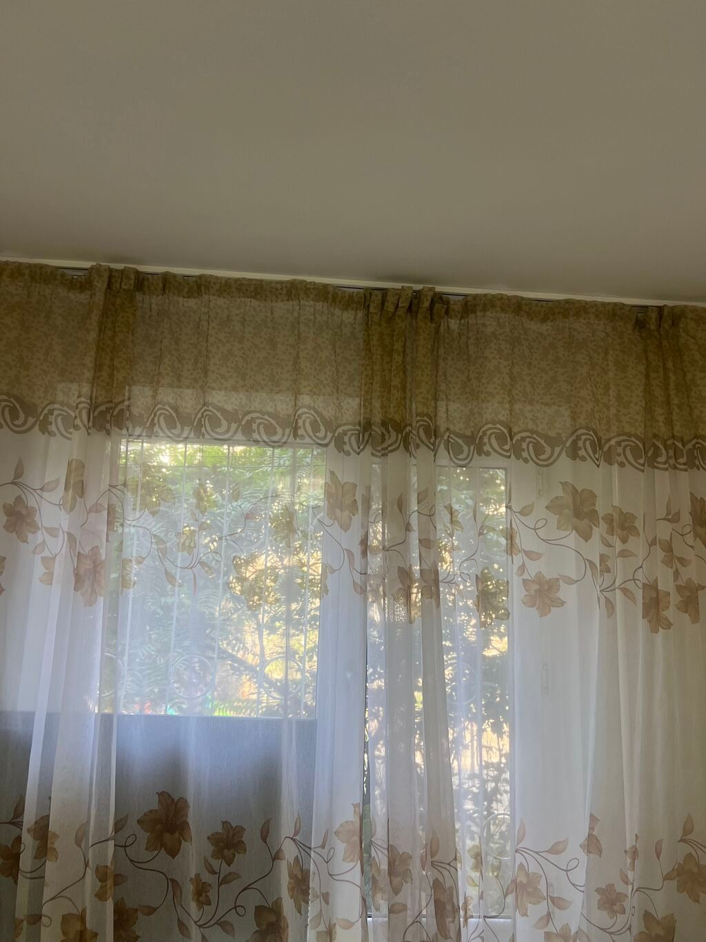 Комплект штор, Сатин, Готовое изделие, Б/у, Для спальни: фото 2