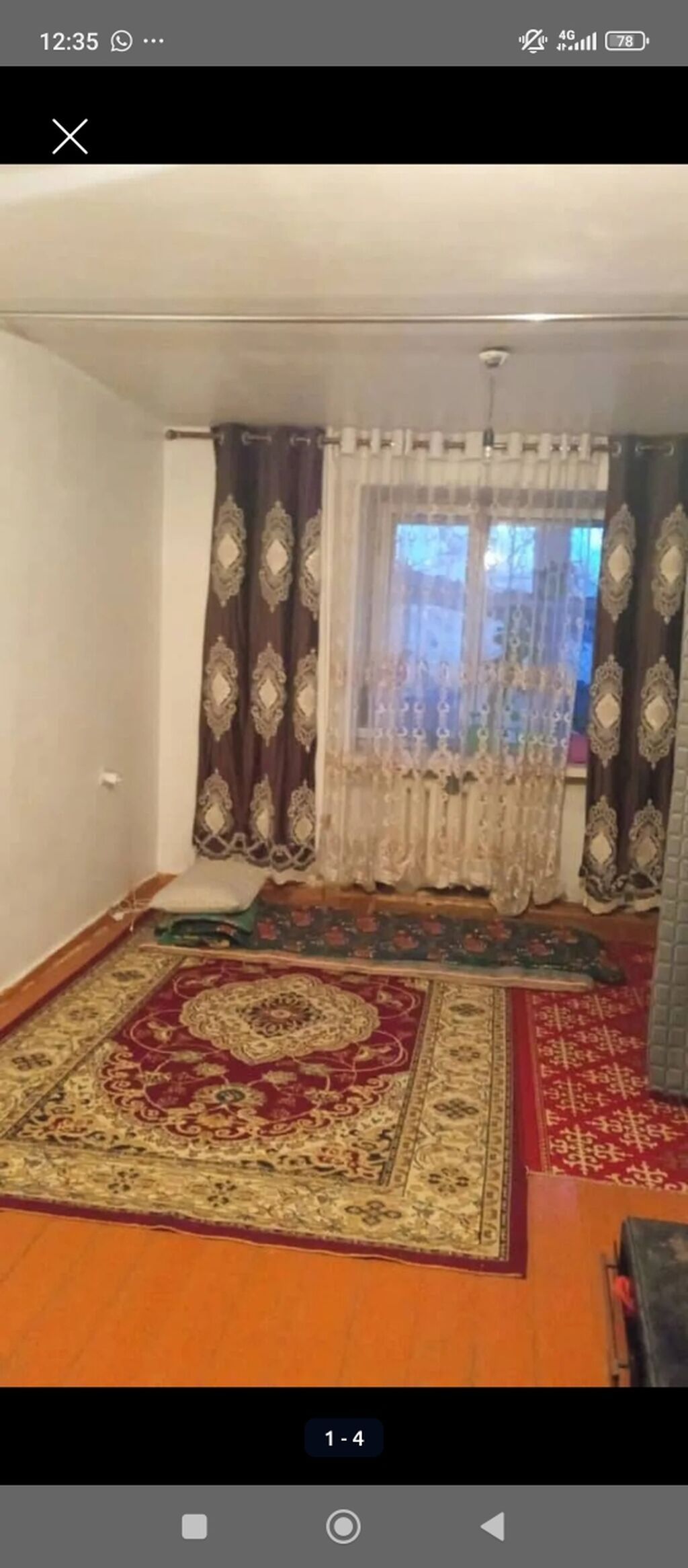 1 комната, 19 м², Мед Академия Общежитие, 2 этаж, Старый ремонт: фото 3