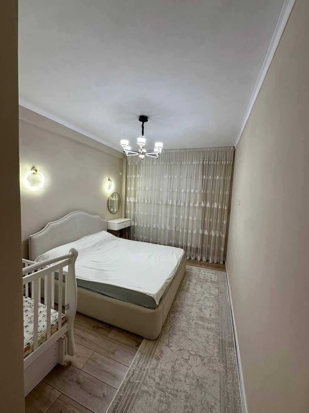 2 комнаты, 68 м², Кок-Жар ж/м Элитка, 11 этаж, Евроремонт: фото 2