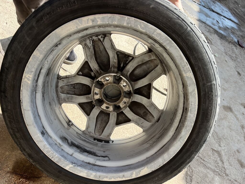 Колеса в сборе 245 / 40 / R 18, Лето, Б/у, Комплект, Легковые, Литые, отверстий - 5: фото 7