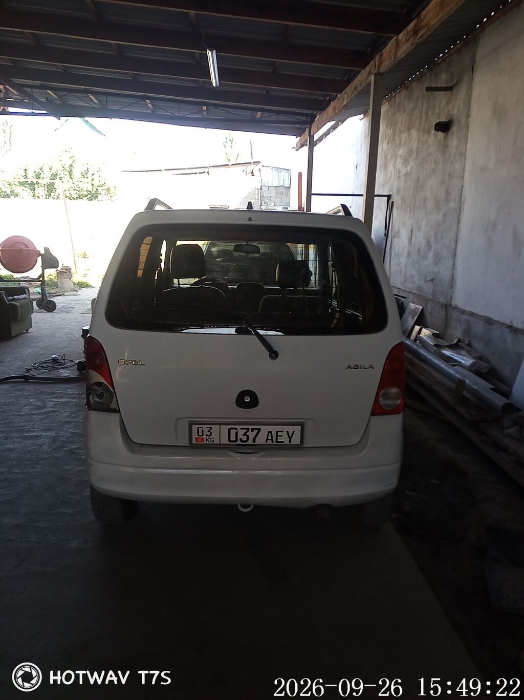 Opel Agila: 2003 г., 0.1 л, Механика, Бензин, Хэтчбэк: фото 6