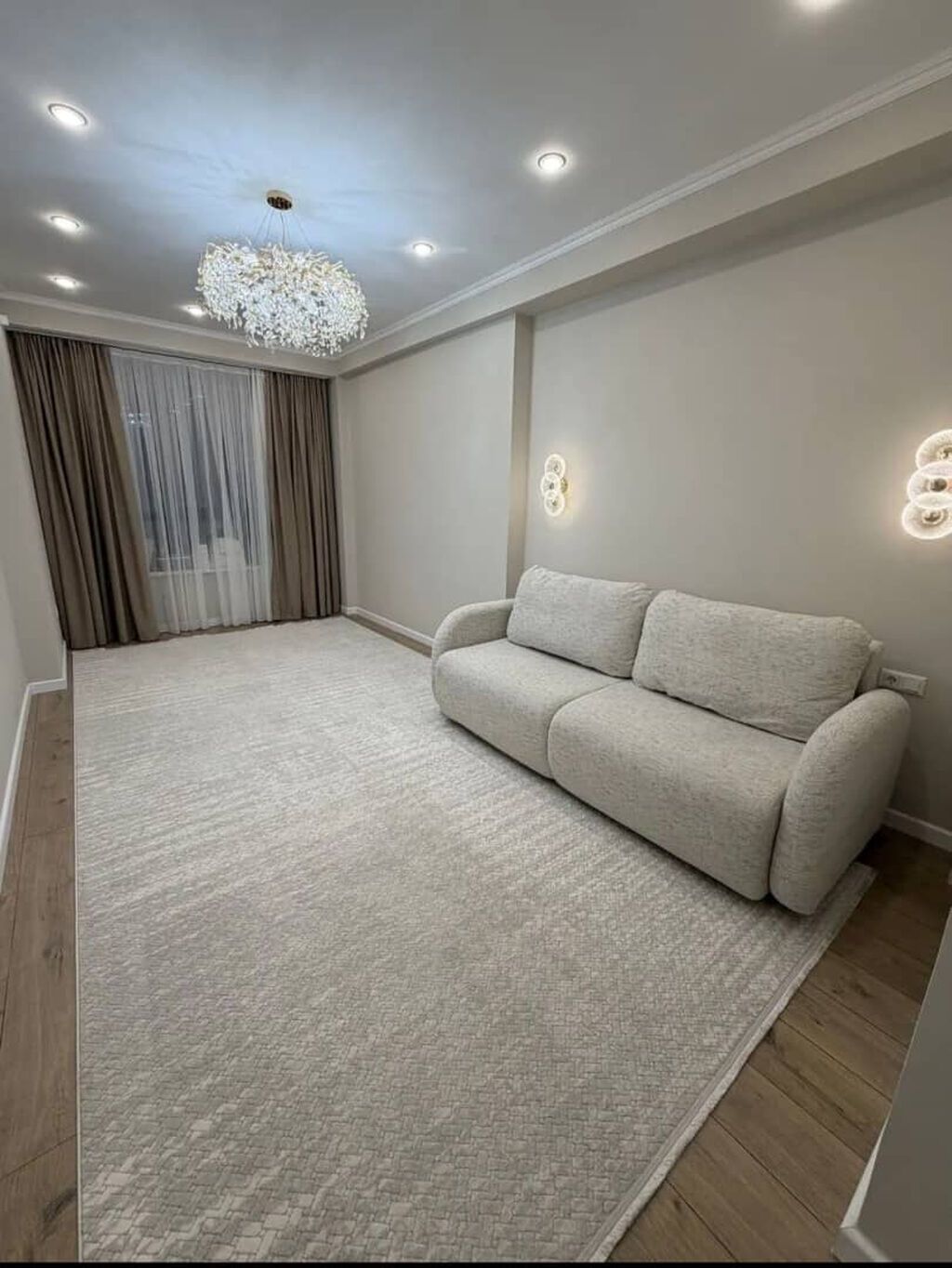 2 комнаты, 78 м², Асанбай мкр Элитка, 10 этаж, Дизайнерский ремонт: фото 3